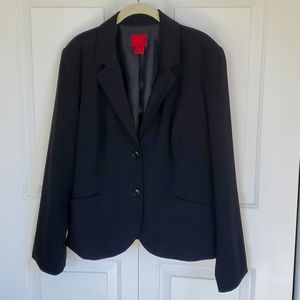 Black suit jacket